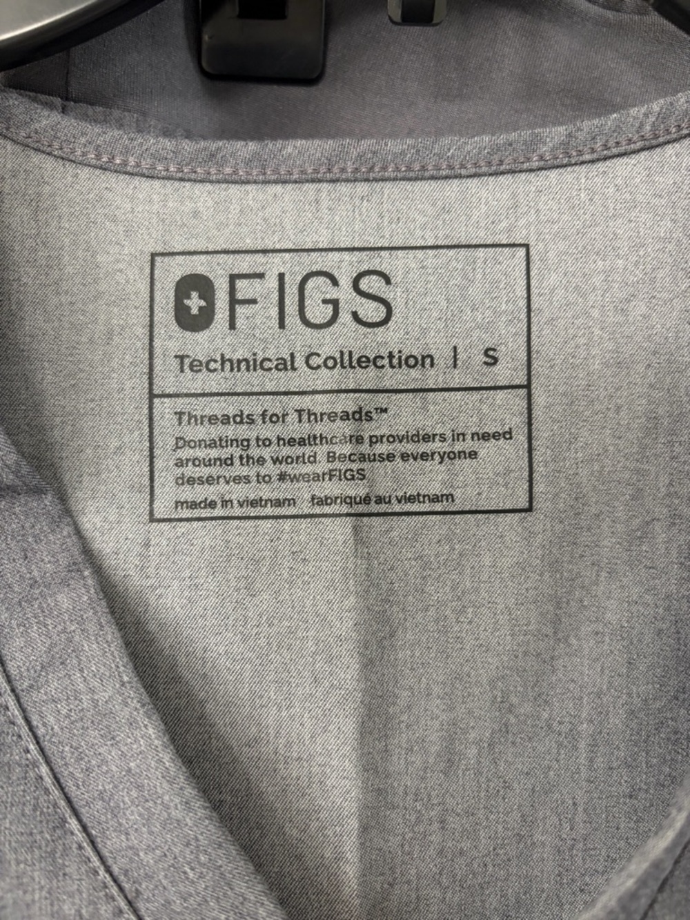 Figs graphite scrub set size Small - Picture 3 of 16